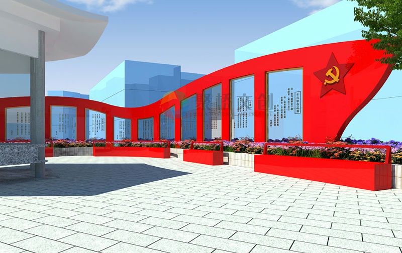 紅色主題文化公園廣場設(shè)計(jì)