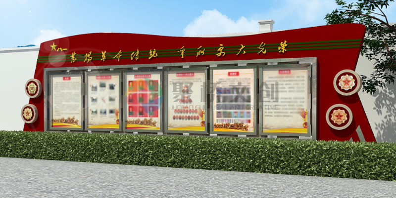 軍史長廊如何設(shè)計