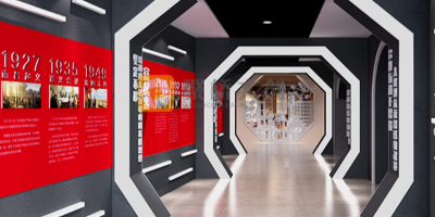 政府黨建展館設計理念，營造濃厚黨建文化氛圍
