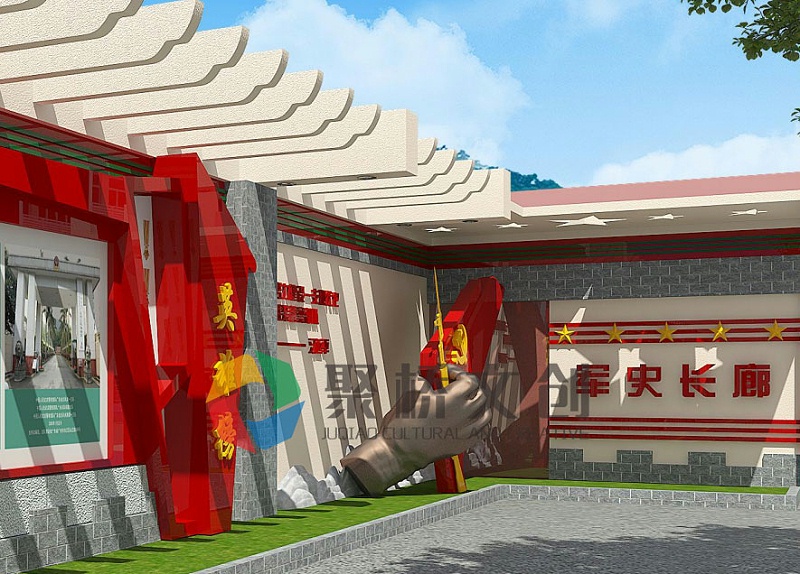 部隊(duì)軍史長廊建設(shè)