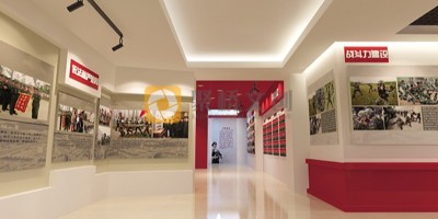 武警部隊(duì)警史館設(shè)計(jì)，結(jié)合展品內(nèi)容進(jìn)行規(guī)劃布局