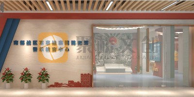 電力公司黨員活動(dòng)室展廳設(shè)計(jì)：彰顯單位特色，塑造黨建品牌